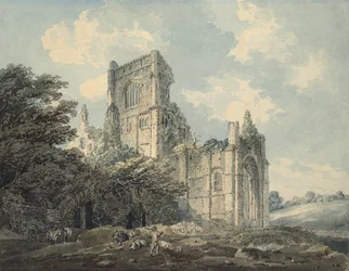 Kirkstall Abbey, Yorkshire, 18. Jahrhundert